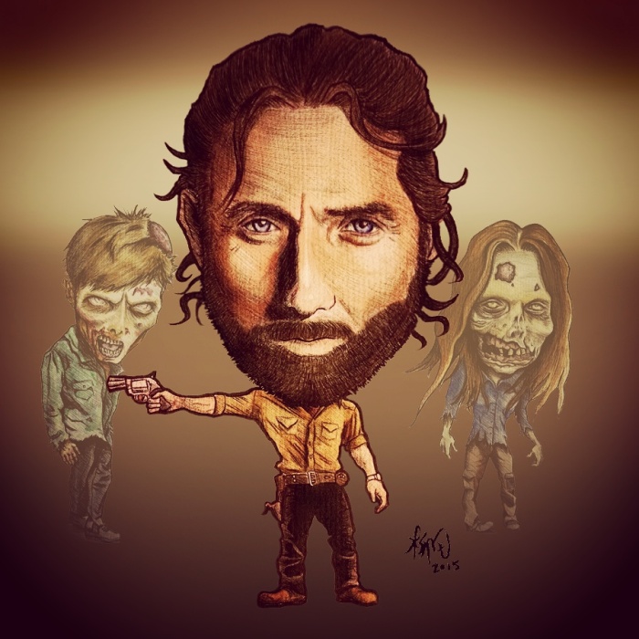 Rick Grimes (Andrew Lincoln) from The Walking Dead